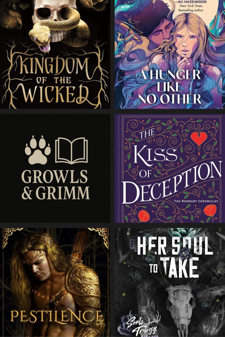 dark romance booklist Growls and Grimm