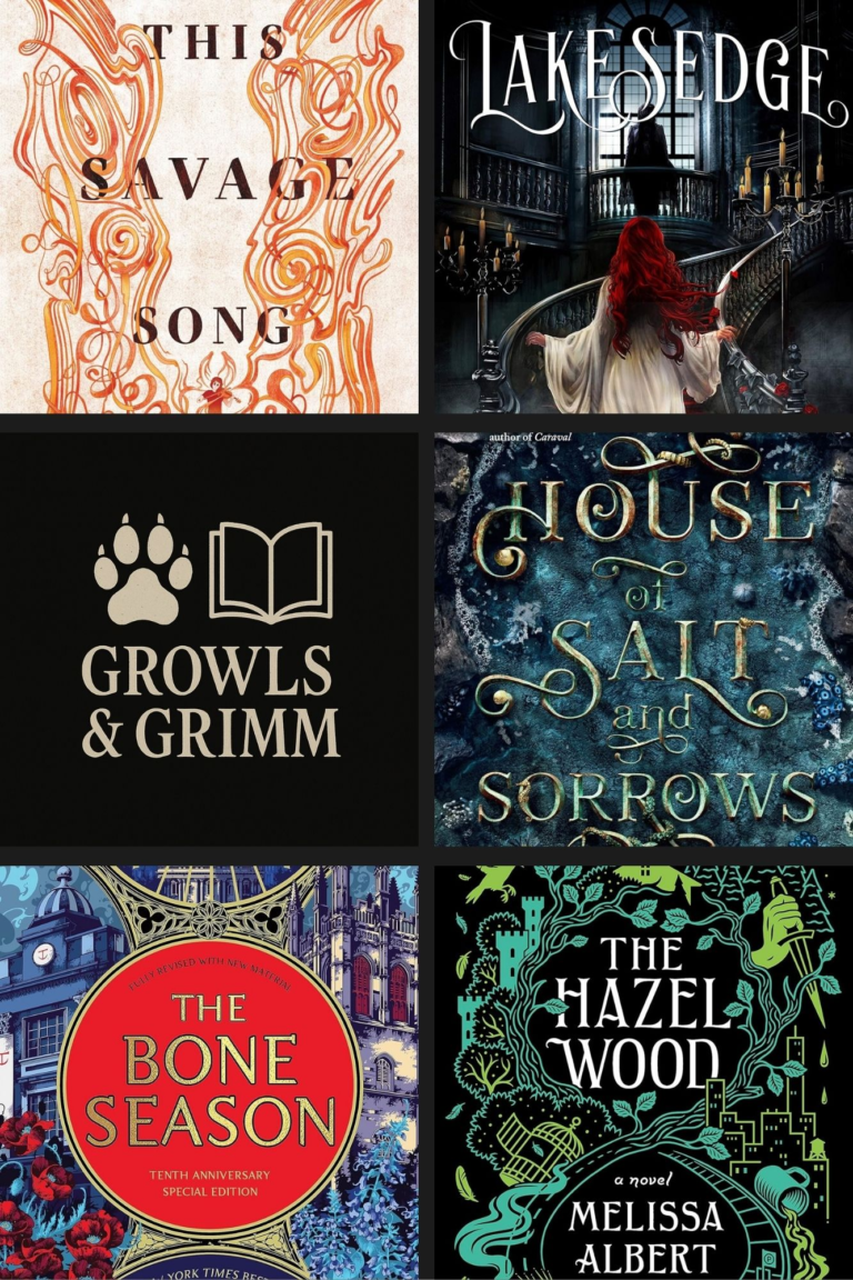 YA fantasy books list - Growls and Grimm