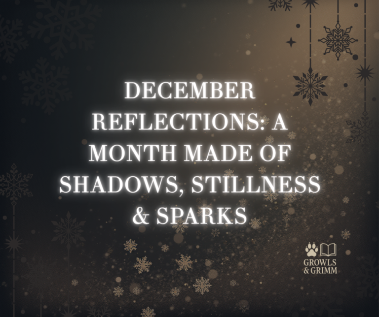 December Reflections Self-Care and Motivation Growls and Grimm