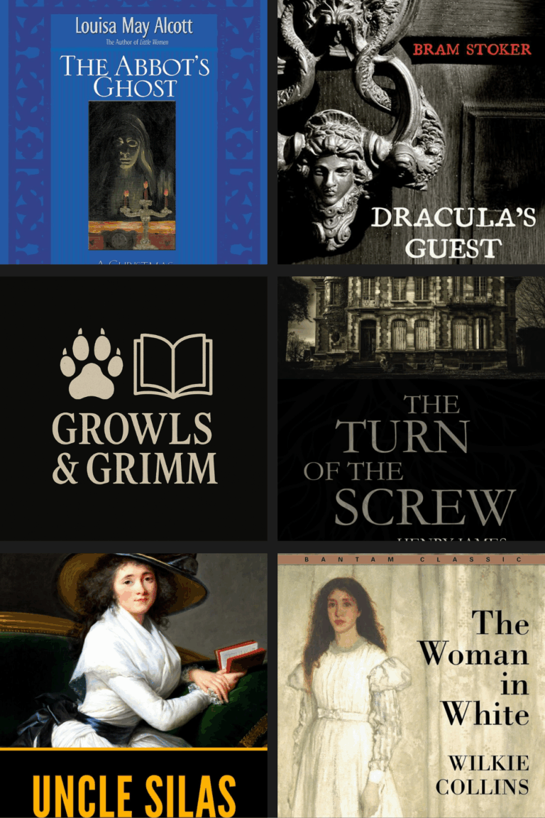 gothic winter books Growls and Grimm