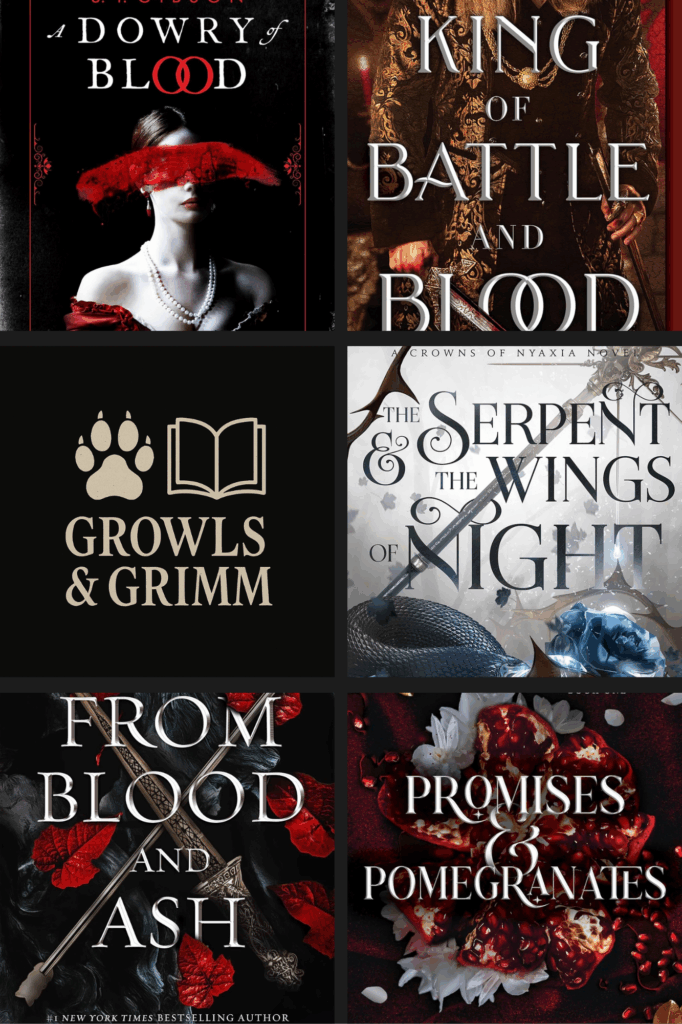 dark romance book list  Growls and Grimm