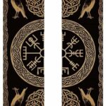 Tree of Life Ravens Tapestry (Vertical Wall Hanging)