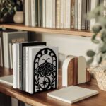 Moth Metal Bookends (Cast Iron) Growls and Grimm