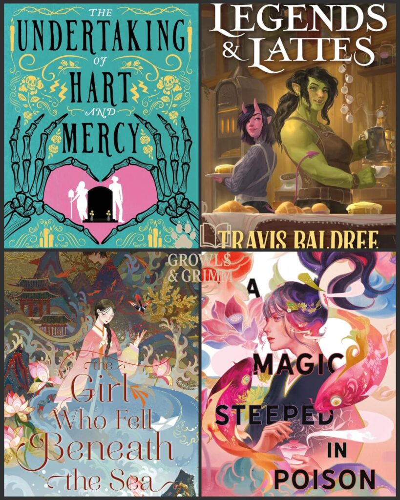 Quiet Magic Fantasy Without the Chaos Book List Growls and Grimm Grid