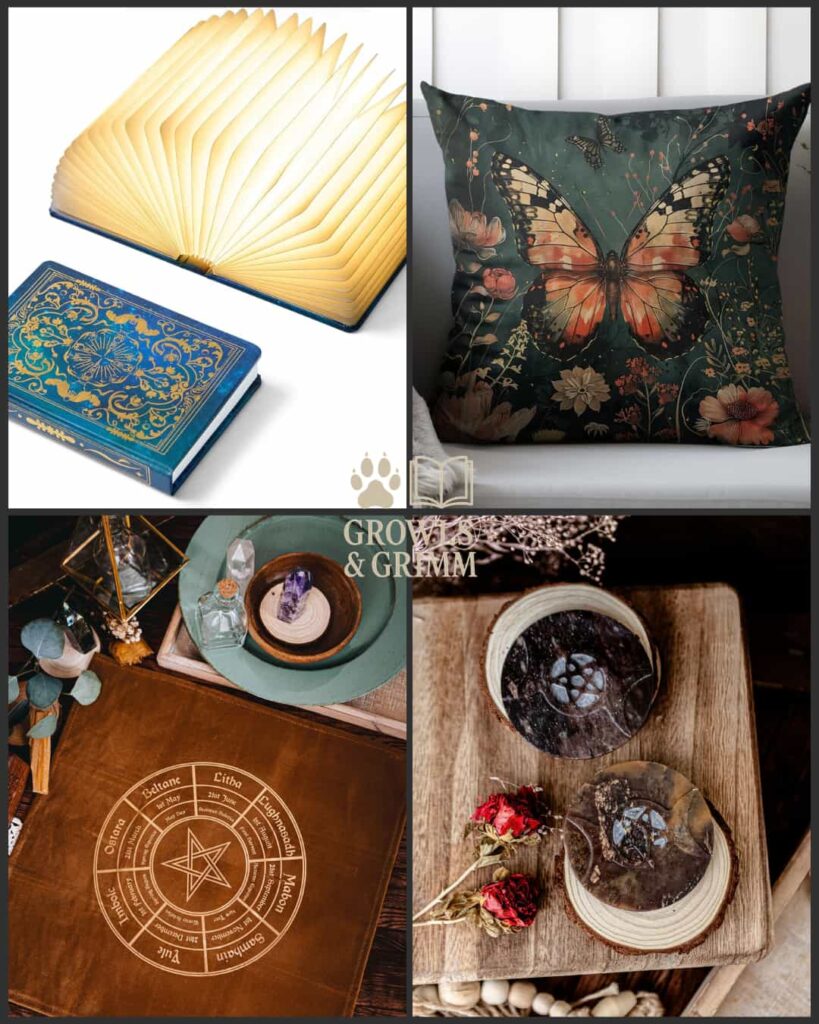 Quiet Magic Rituals You Return To Collection Grid Growls and Grimm