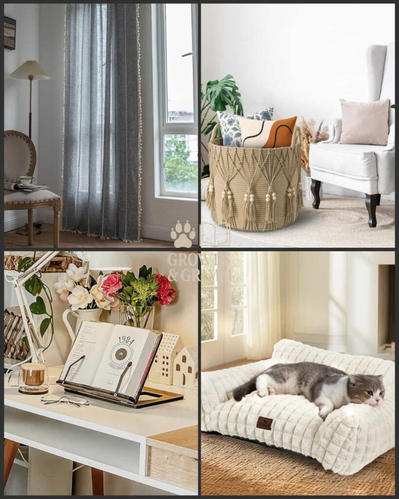 Loyal Spaces and Familiar Comforts Grid Growls and Grimm Collection