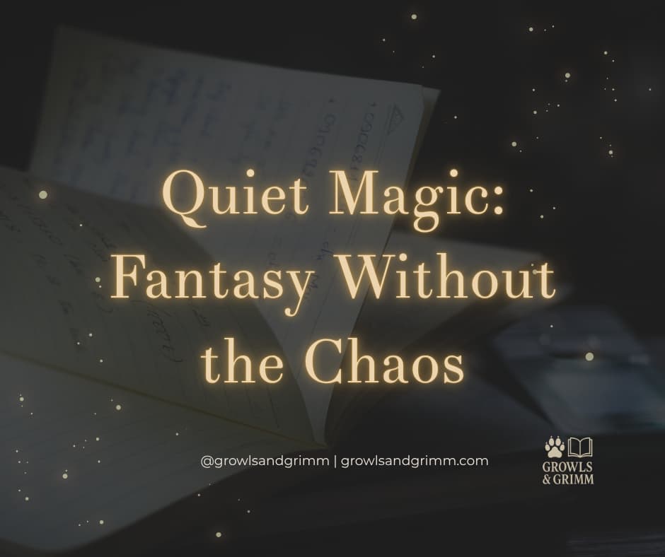 Quiet Magic Fantasy Without the Chaos Book List Growls and Grimm