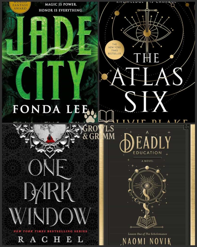 Fantasies that Refuse Clear Sides Grid Book Covers Growls and Grimm