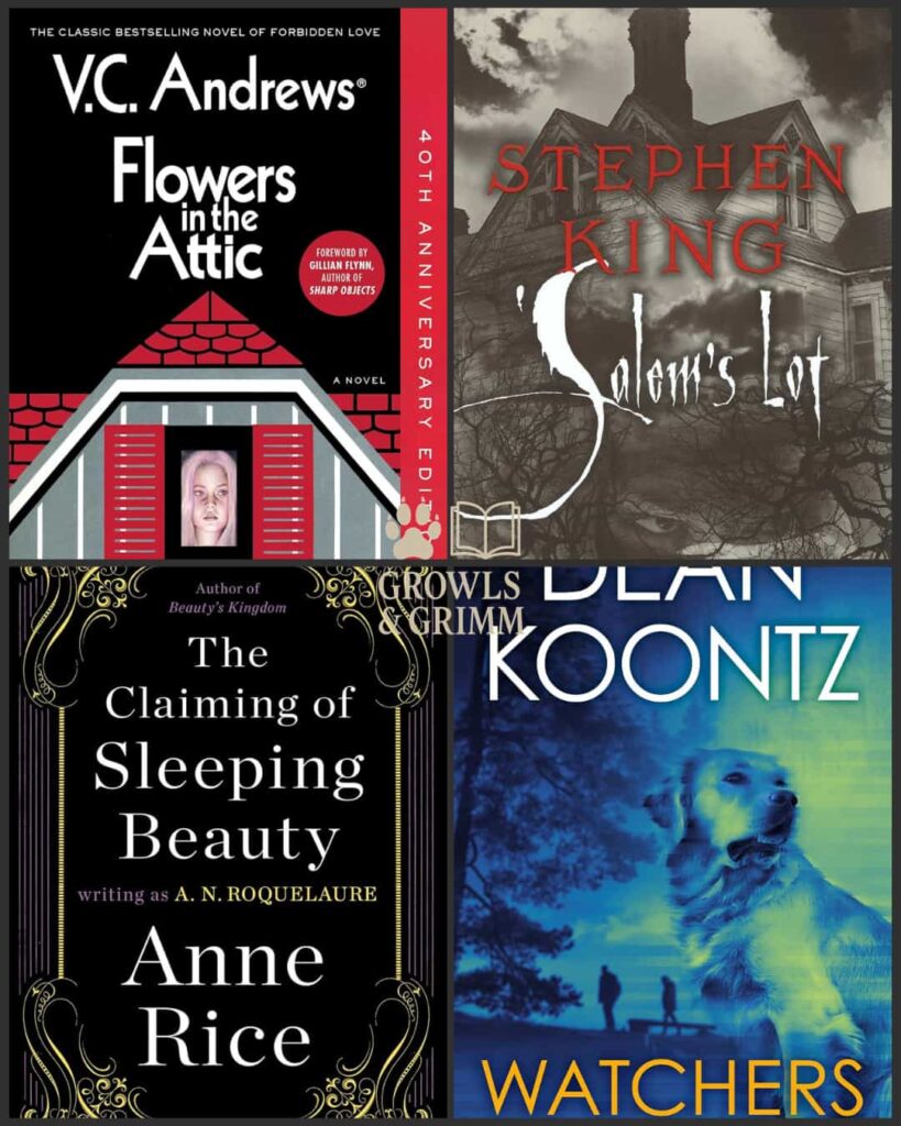The Books That Built the Shadows Book Covers Grid