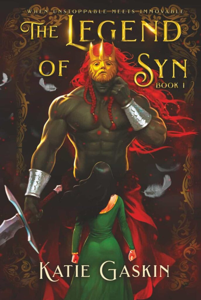 Review of The Legend of Syn by Katie Gaskin Book Cover Growls and Grimm