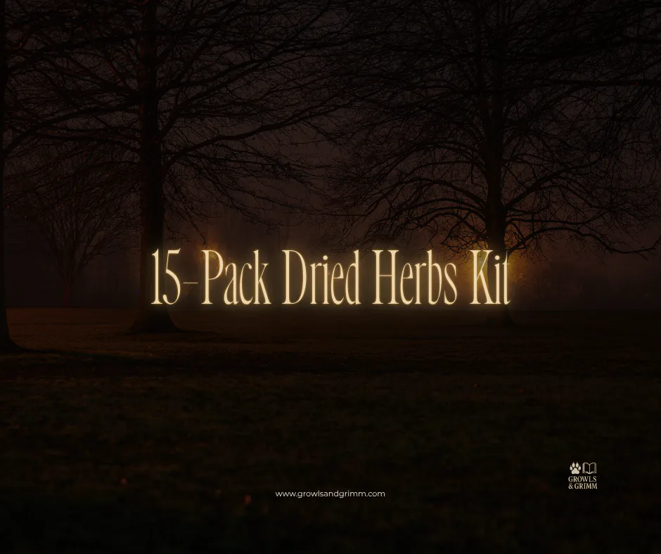 15-Pack Dried Herbs Kit