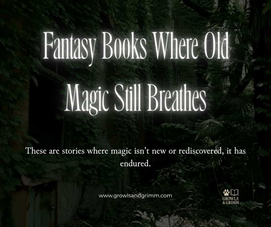 Fantasy Books Where Old Magic Still Breathes