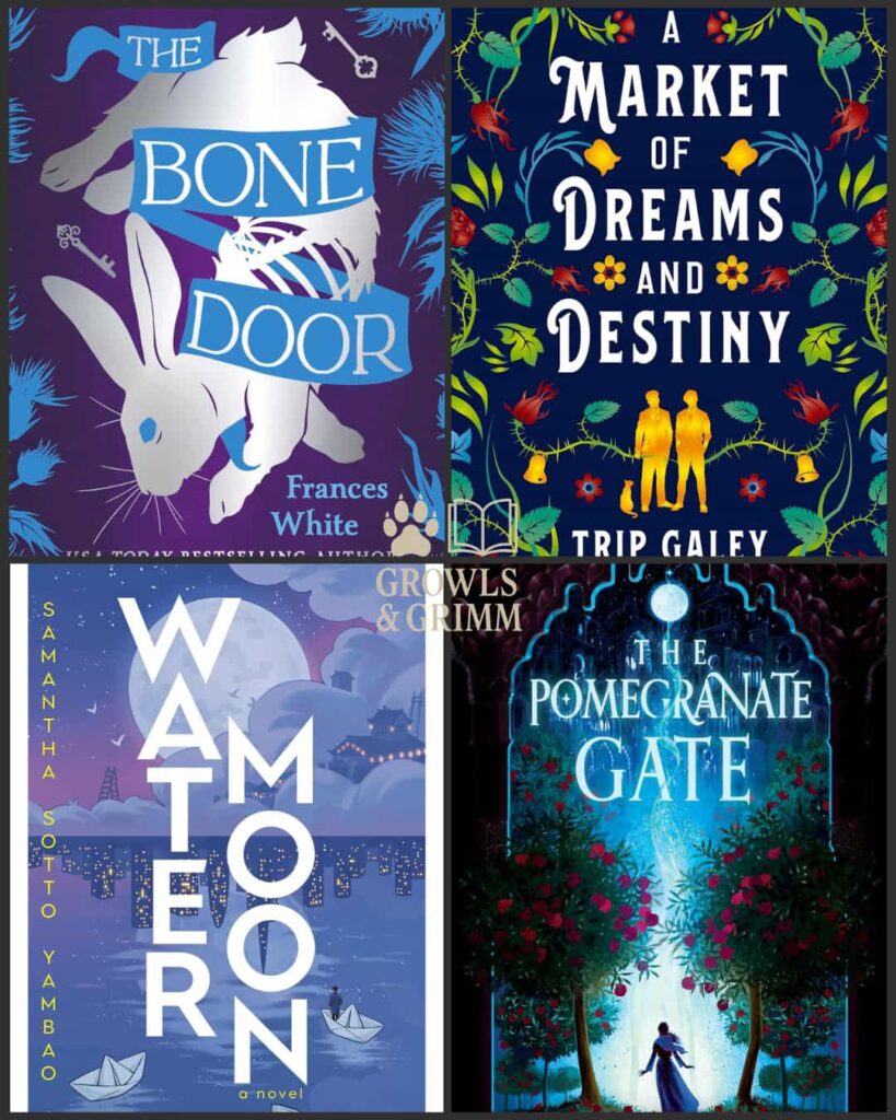 Fantasy Books About Dangerous Invitations Book Cover Grid