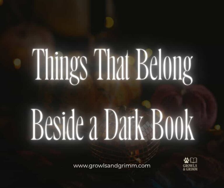 Things That Belong Beside a Dark Book