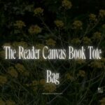 The Reader Canvas Book Tote Bag