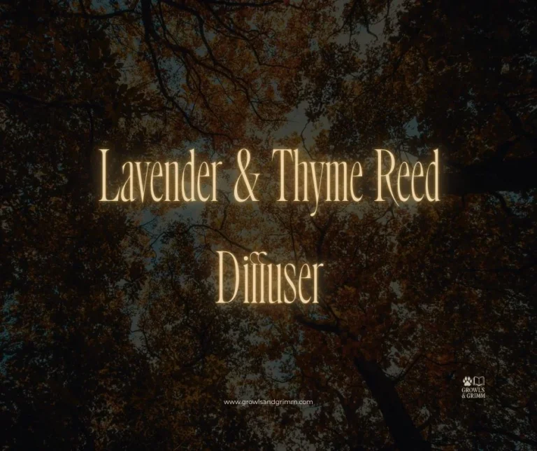 Lavender & Thyme Reed Diffuser