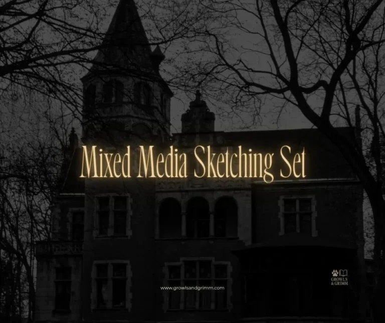 Mixed Media Sketching Set
