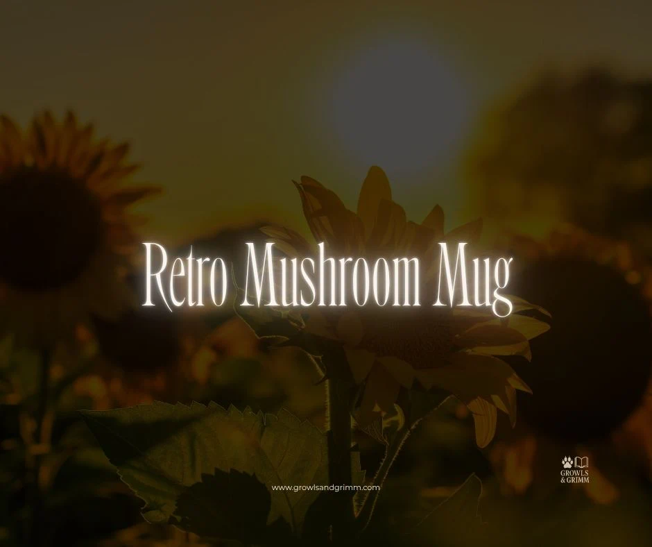 Retro Mushroom Mug