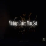 Vintage Coffee Mug Set