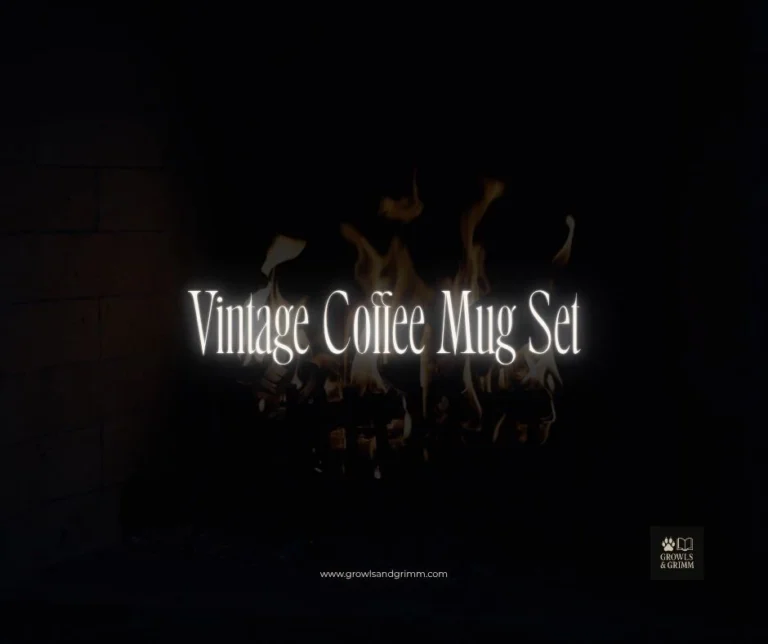 Vintage Coffee Mug Set