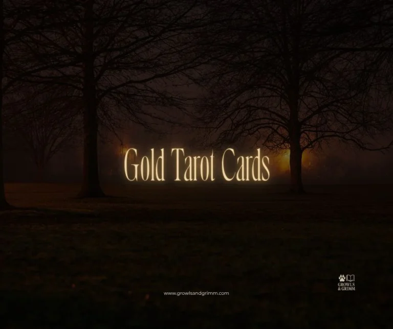 Gold Tarot Cards