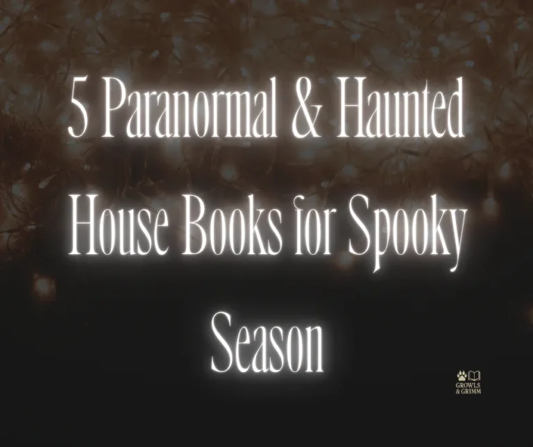 5 Paranormal & Haunted House Books for Spooky Season