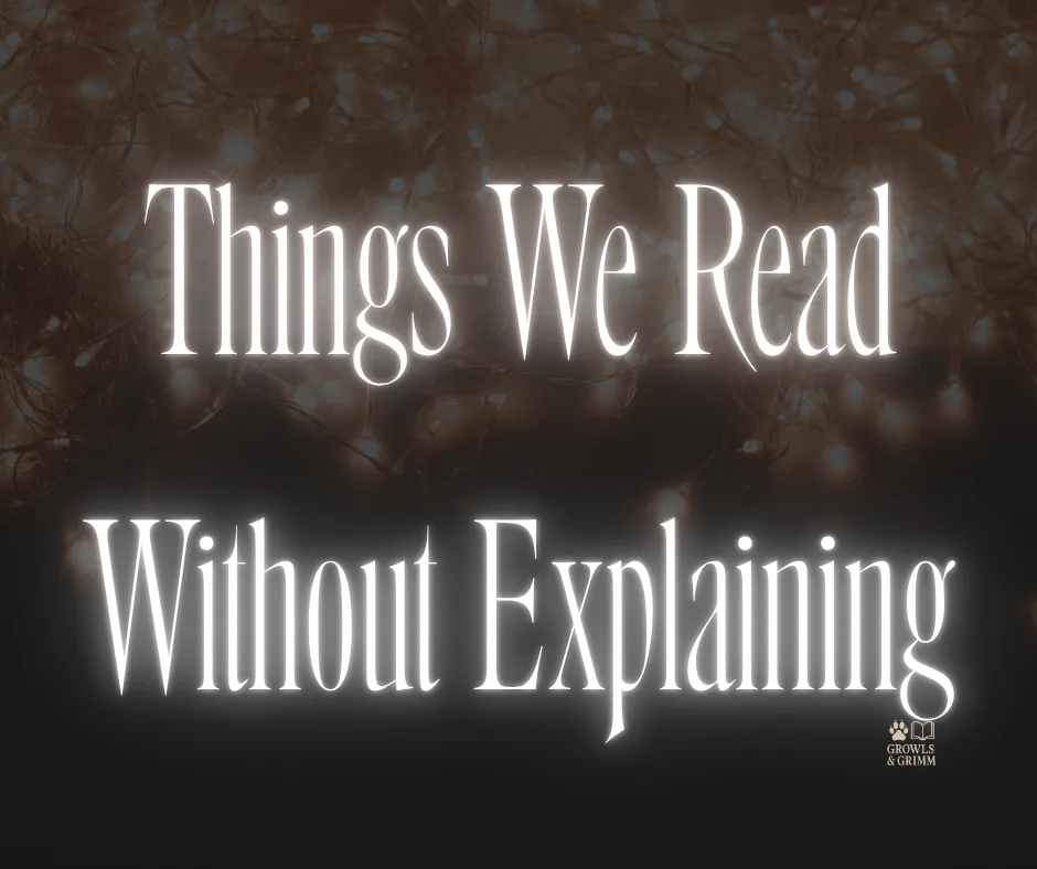 Things We Read Without Apology | Book List
