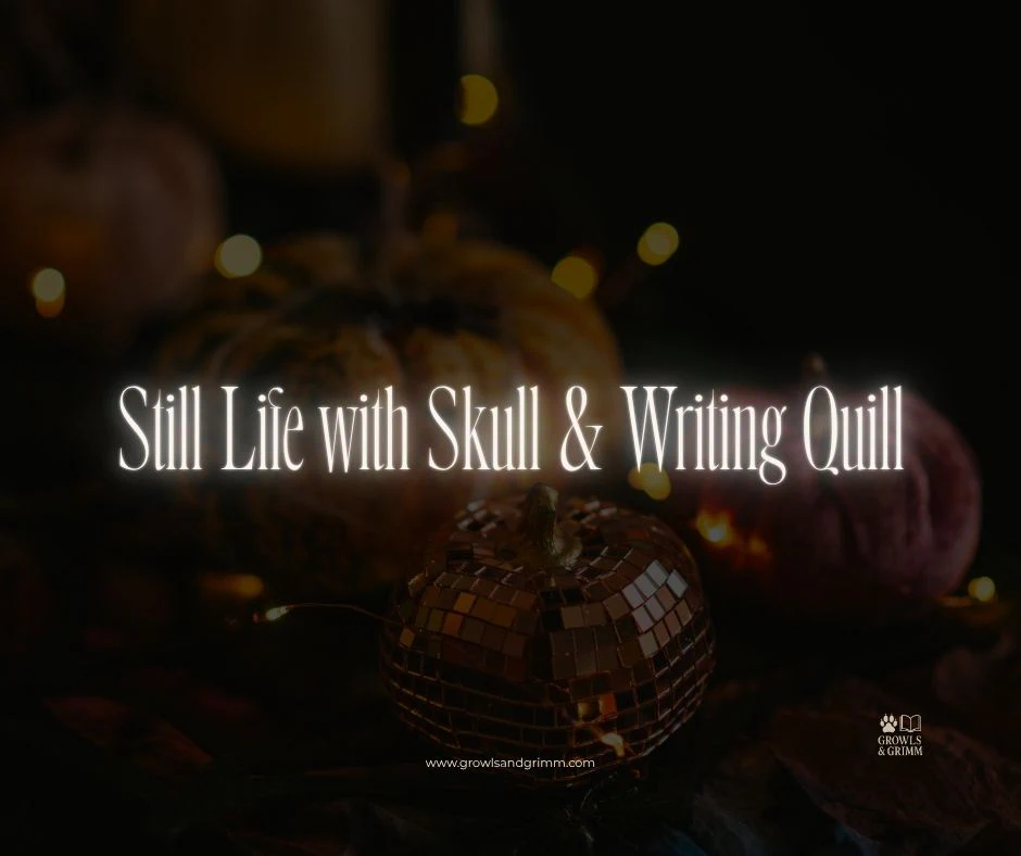 Still Life with Skull & Writing Quill
