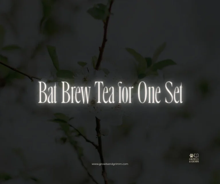 Bat Brew Tea for One Set
