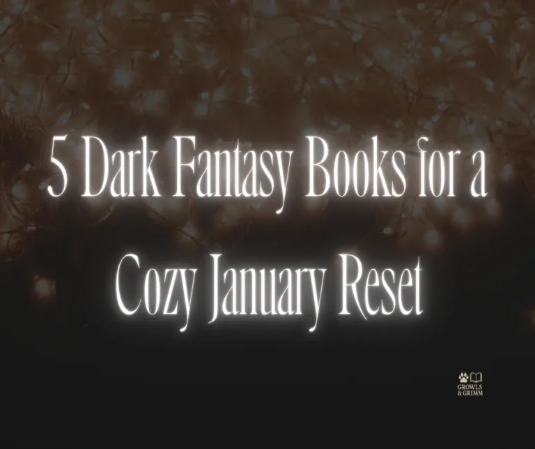 5 Dark Fantasy Books for a Cozy January Reset
