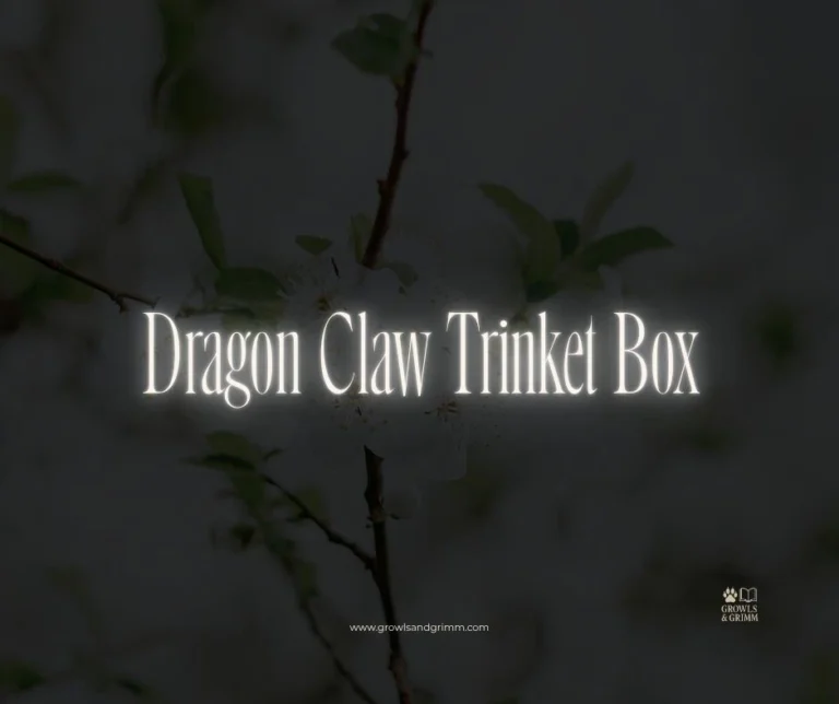Dragon Claw Trinket Box