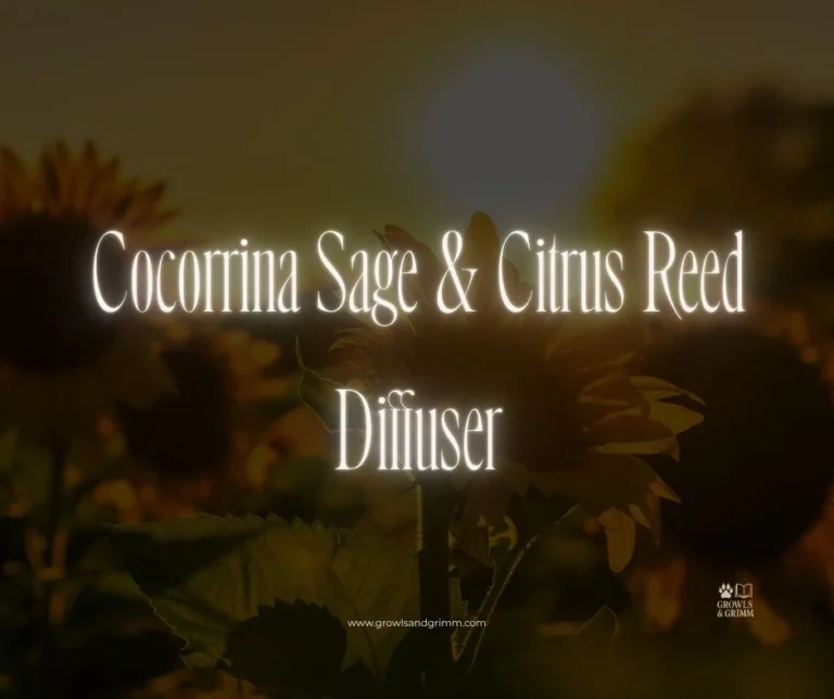 Cocorrina Sage & Citrus Reed Diffuser