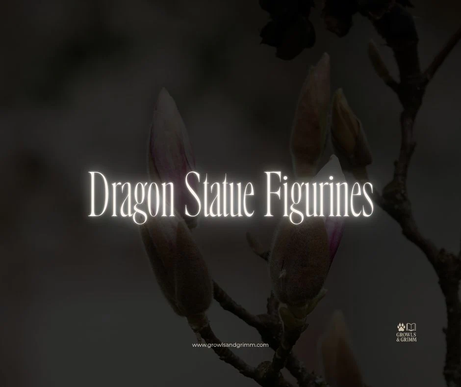 Dragon Statue Figurines (3-Pack Gothic Dragons)