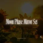 Moon Phase Mirror Set