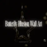 Butterfly Illusion Wall Art