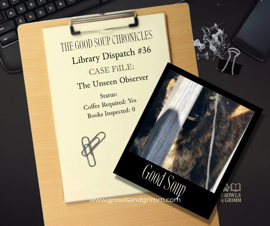 The Good Soup Chronicles
Library Dispatch #36
The Unseen Observer