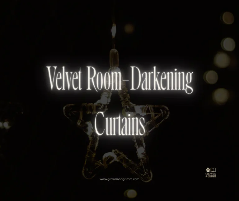 Velvet Room-Darkening Curtains