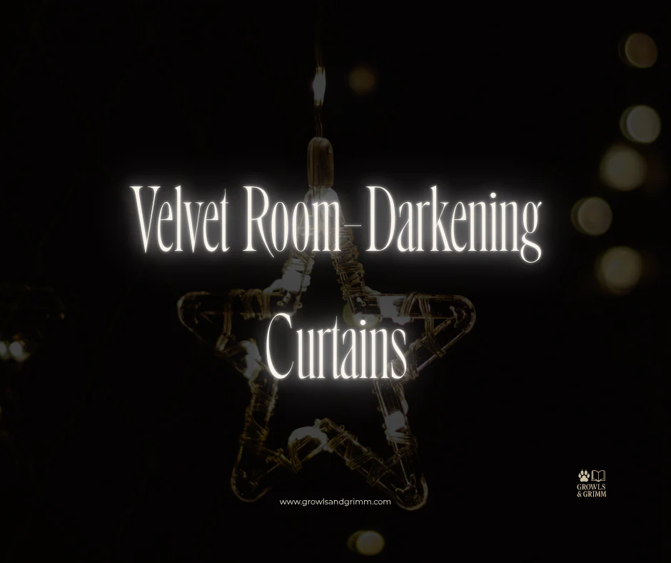 Velvet Room-Darkening Curtains